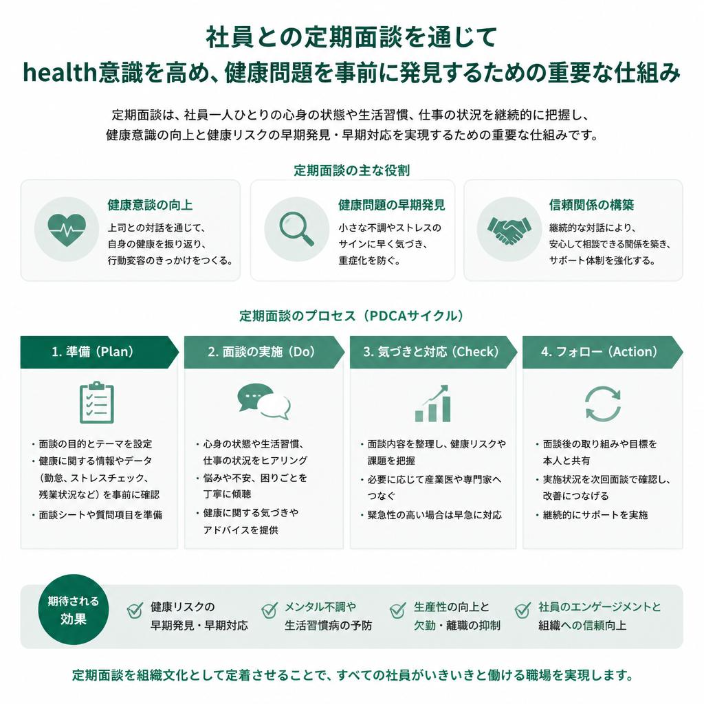 4. 定期面談の重要性