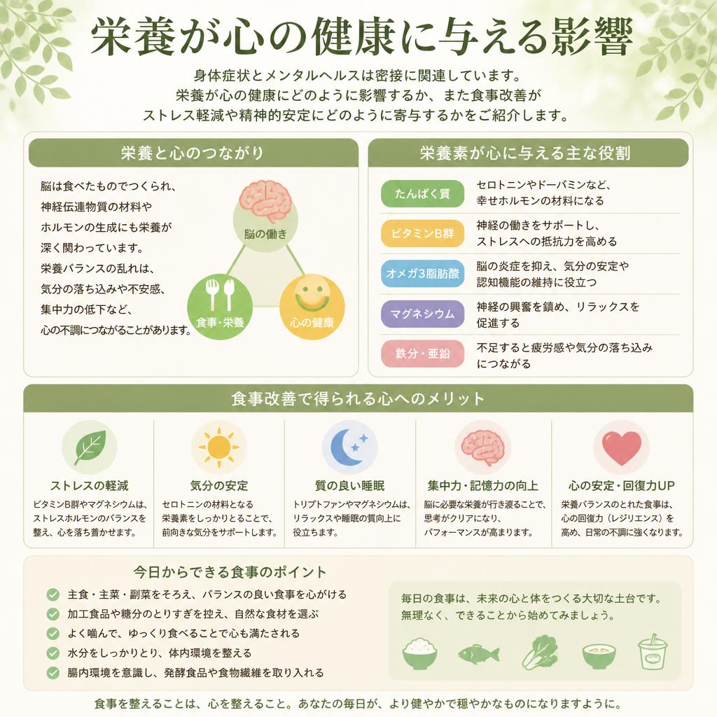 メンタルヘルスとの関連