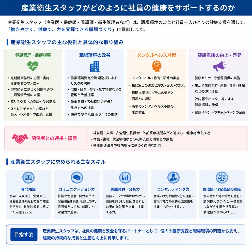 2. 産業衛生スタッフの役割