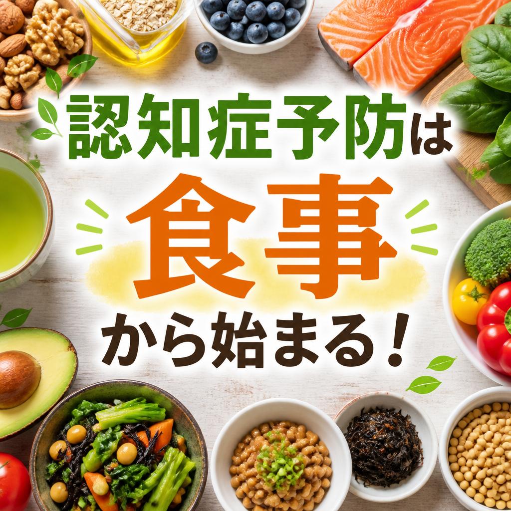 認知症予防は食事から始まる！