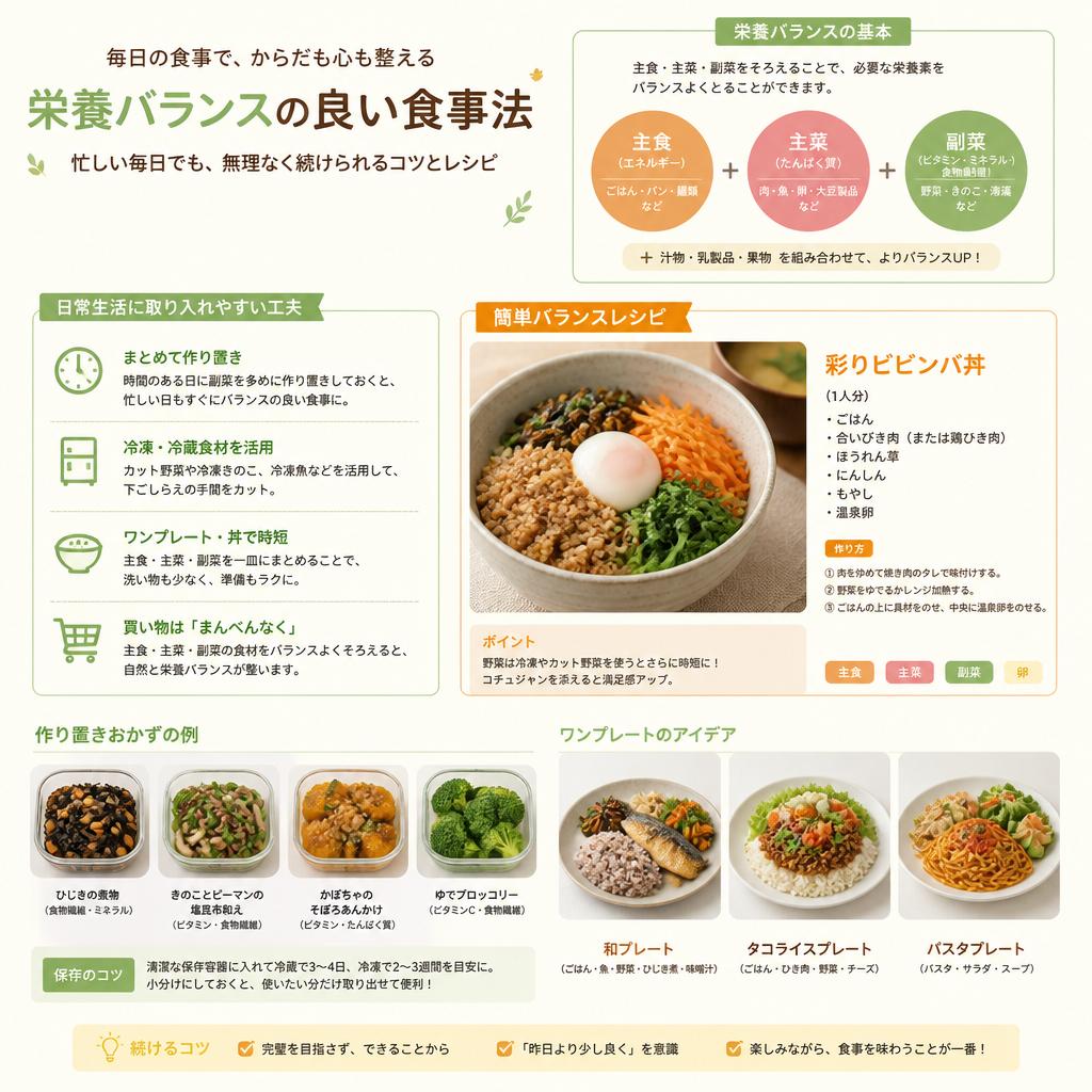 食生活を見直そう！実践的なアプローチ