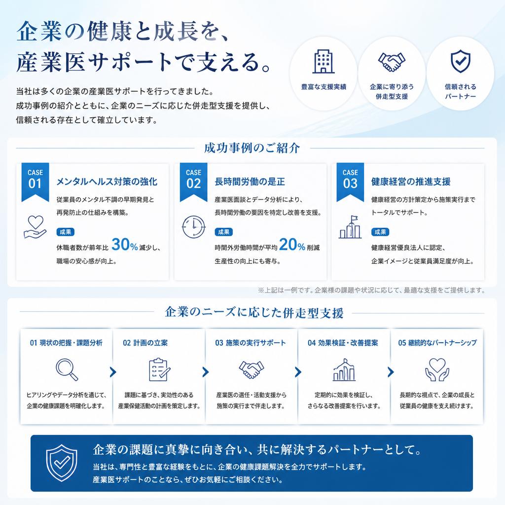 実績に基づく trusted partner（信頼できるパートナー）