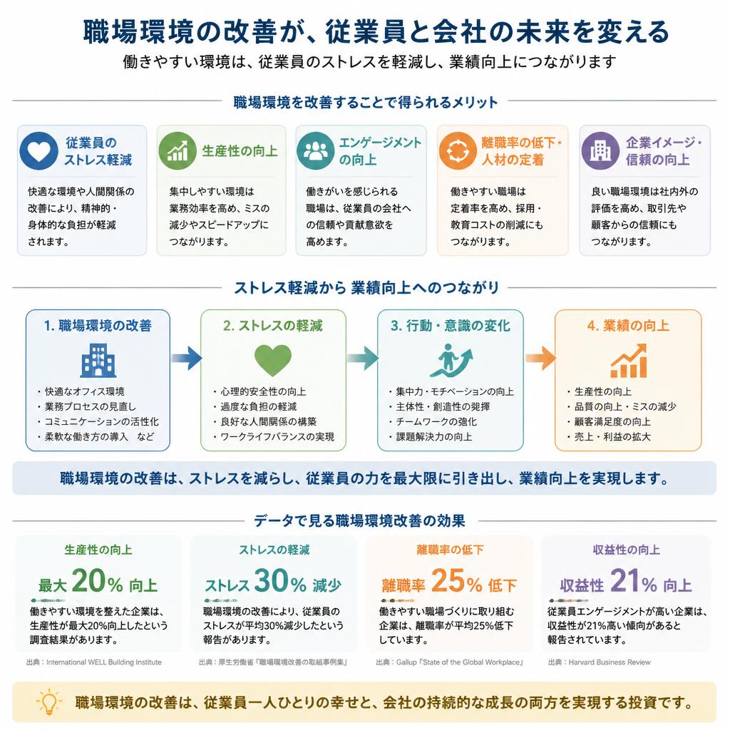 4. 職場環境改善による効果