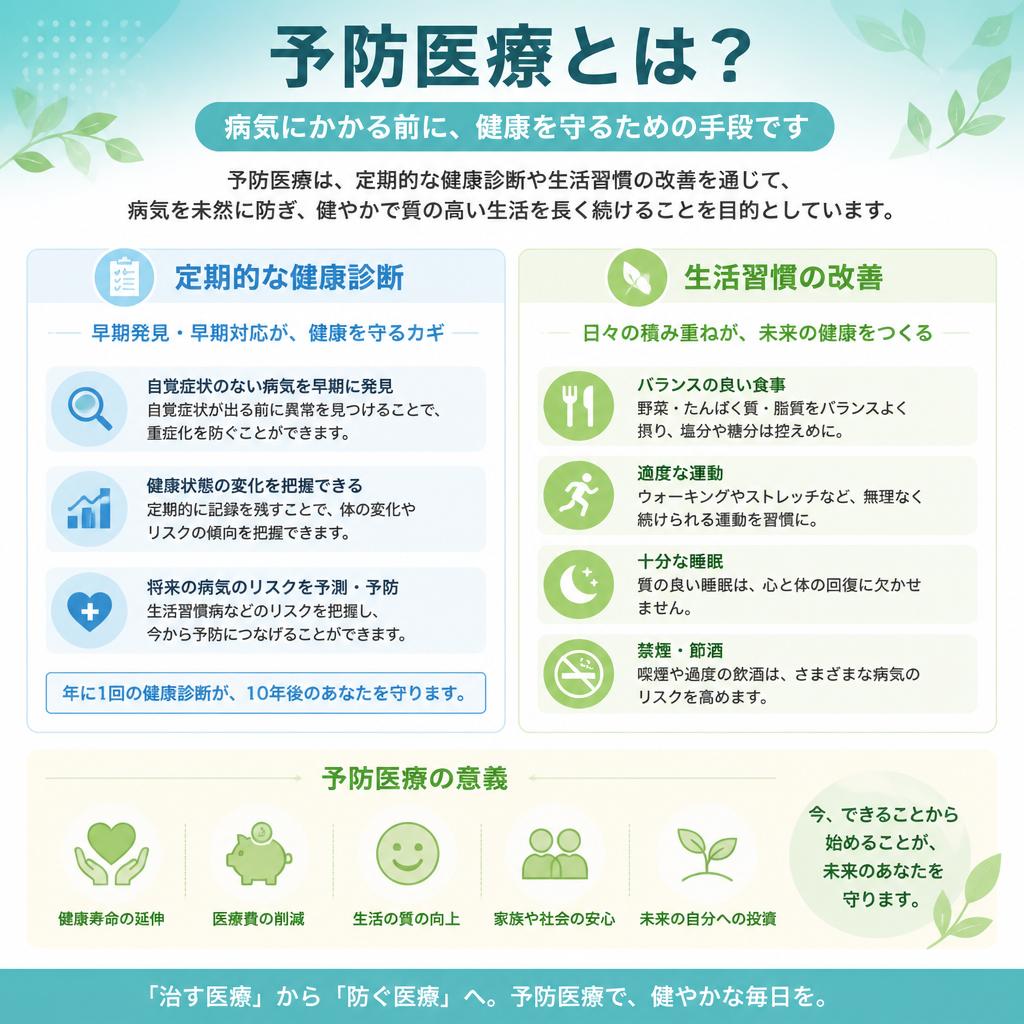 予防医療の重要性