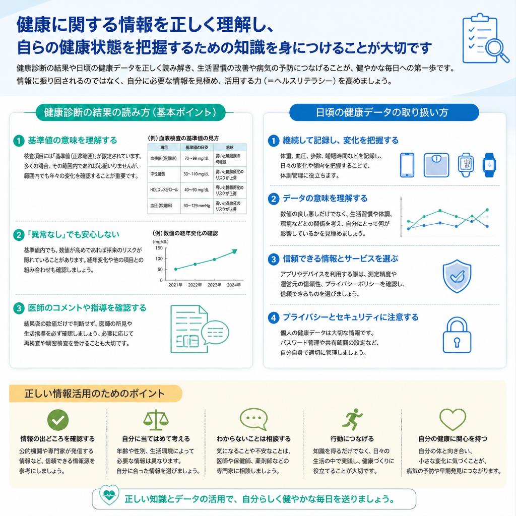 健康リテラシーを高める
