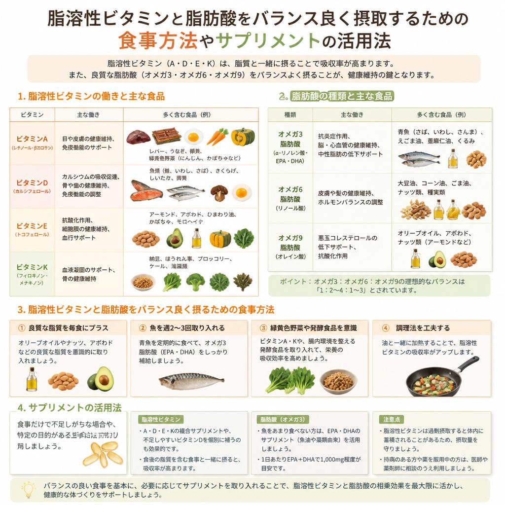 健康維持のための具体的な栄養管理法
