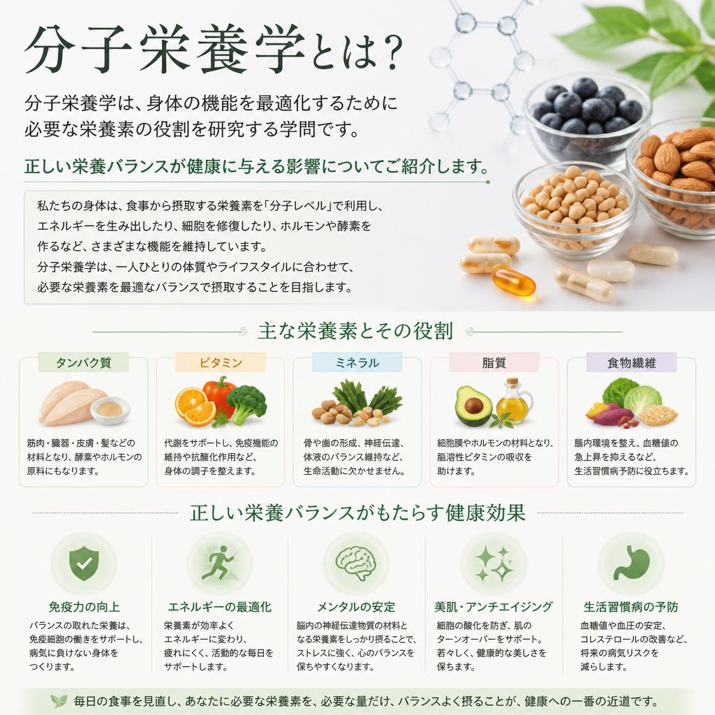 分子栄養学とは？
