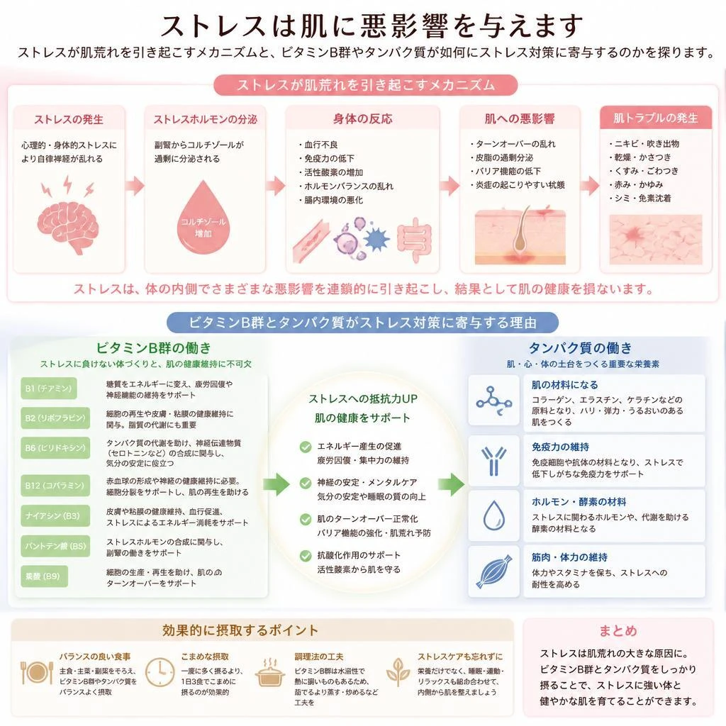 ストレスと肌の関係