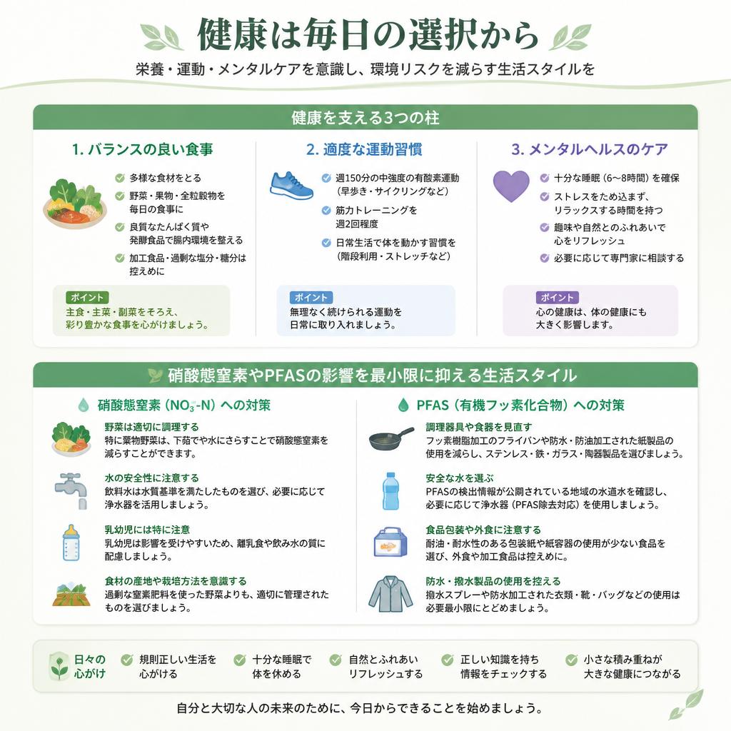健康を守る栄養と生活習慣