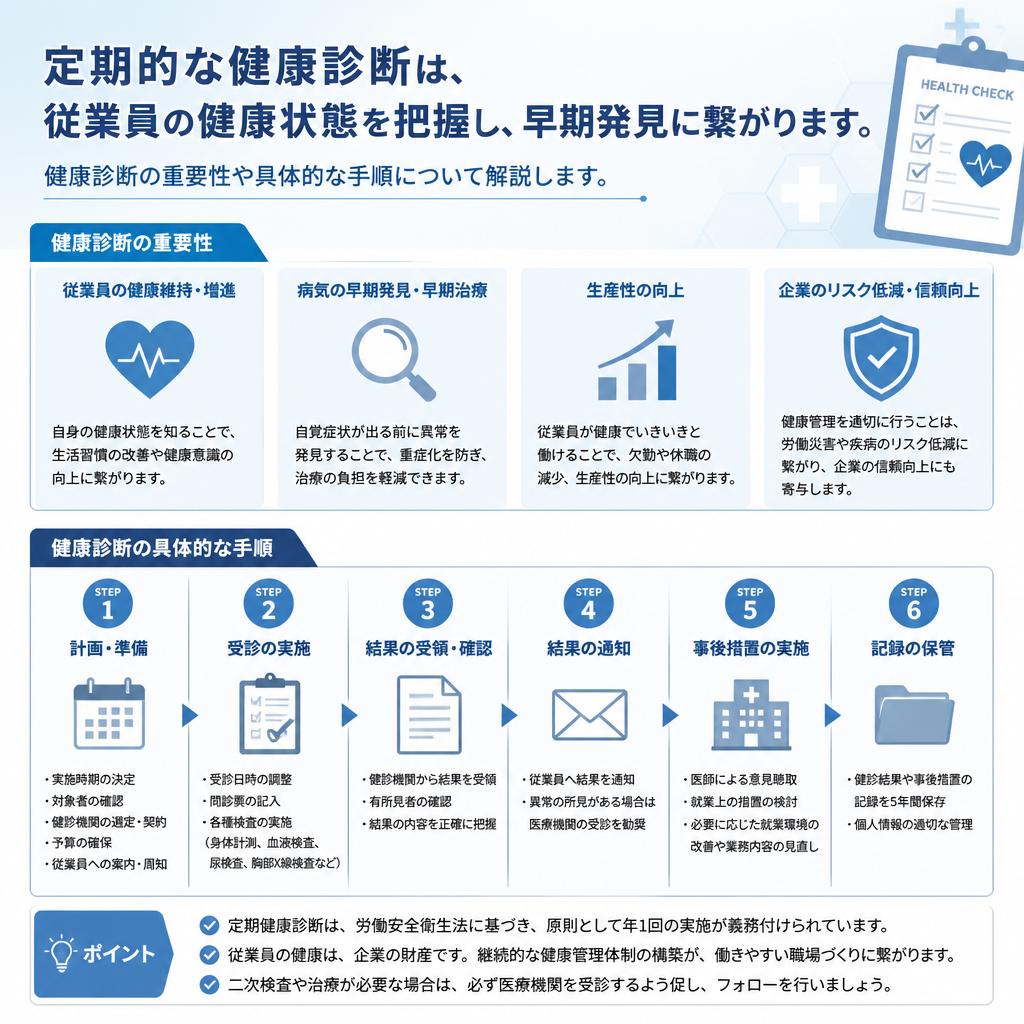 健康管理の基盤：定期健康診断