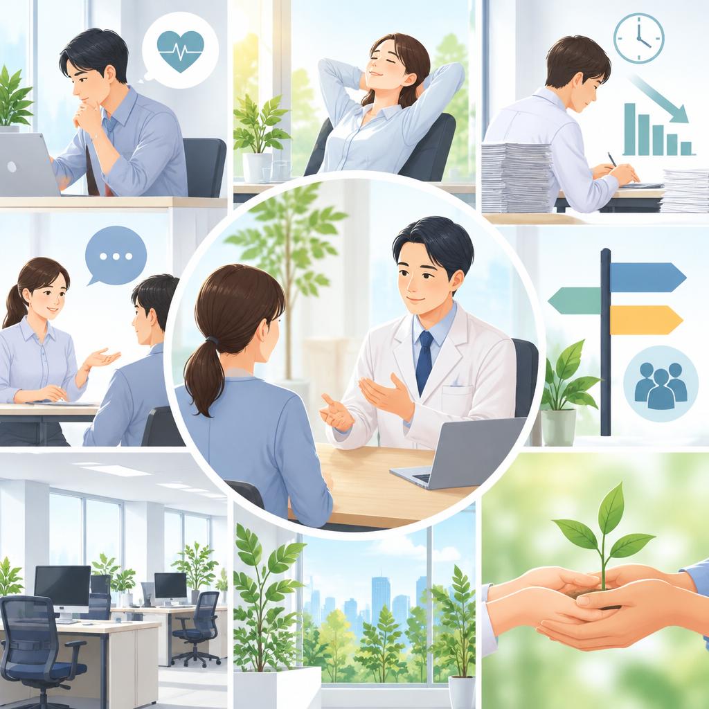 ストレス管理と健康促進で、安心して働ける職場へ
